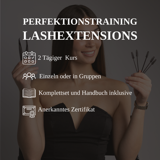 Perfektionstraining Lashextensions