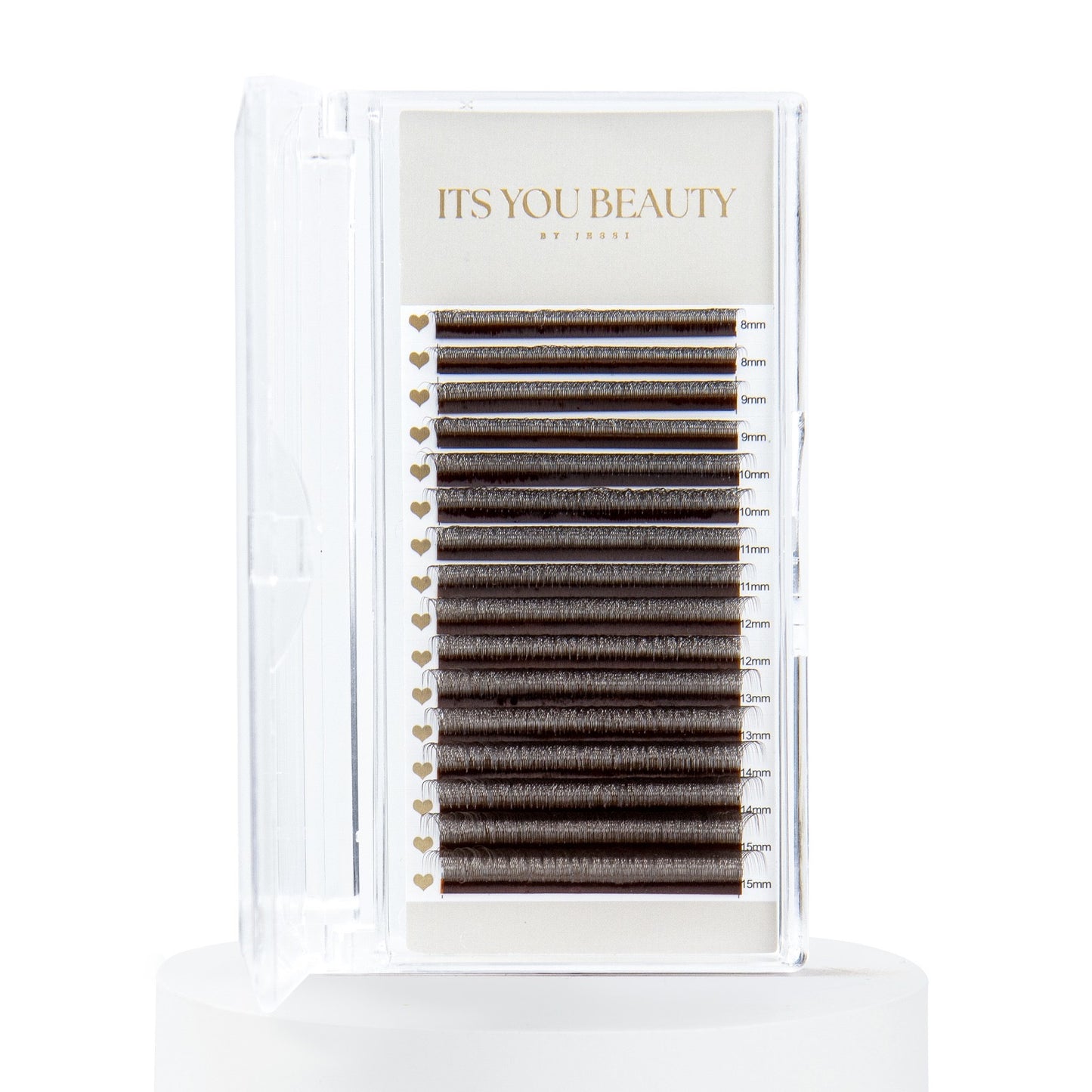 Brown Volume 3D Lashes Mix Tray