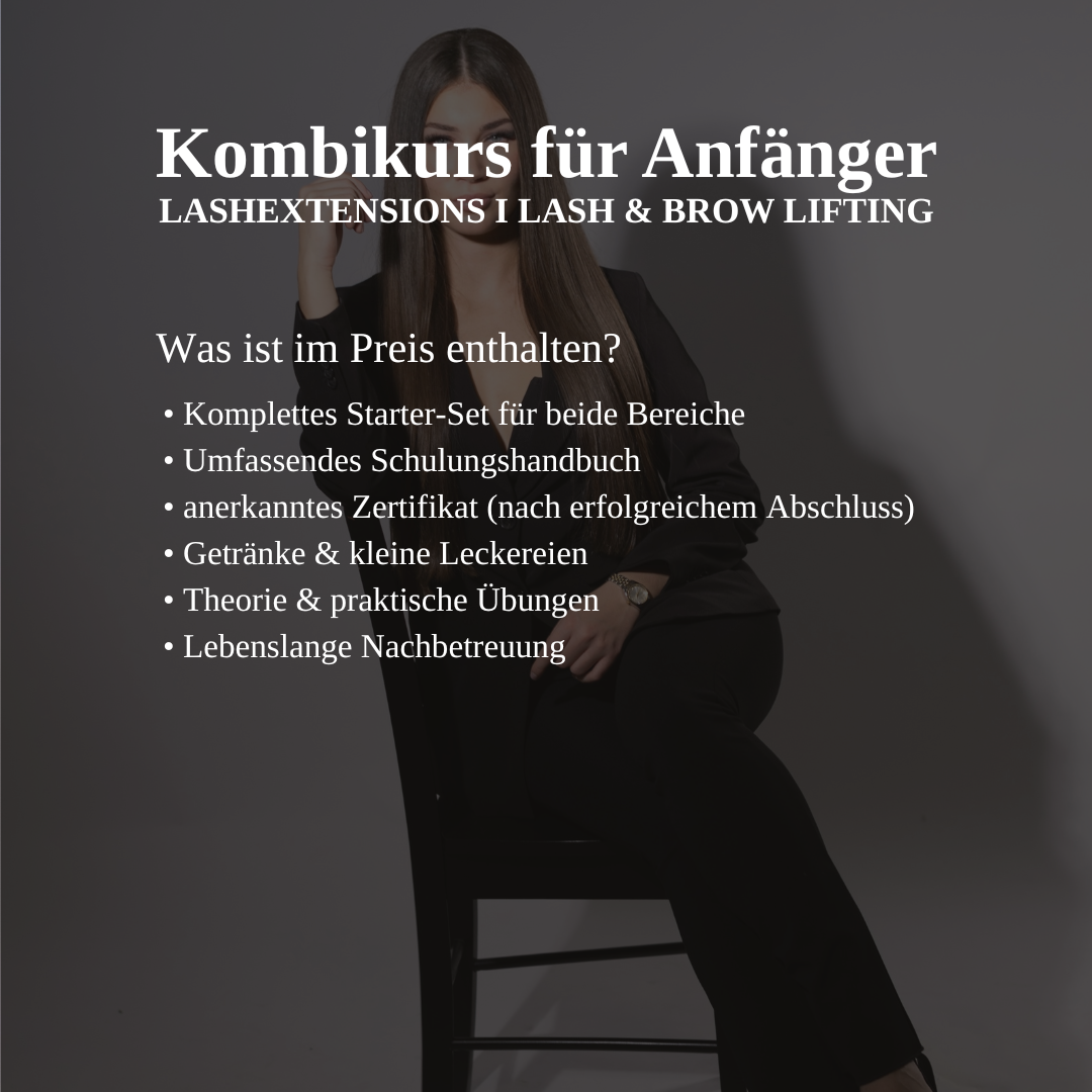 Kombi Lashextensions | Lash & Brow Lifting Kurs