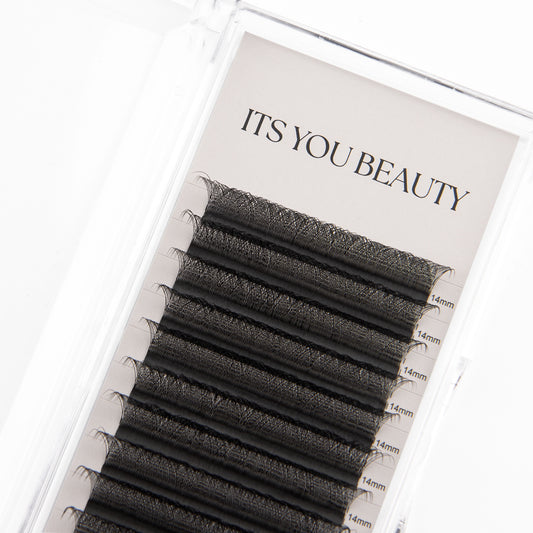 Volume 3D Lashes Tray von ITS YOU BEAUTY, Premade Fans in Schwarz
